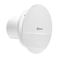 Xpelair 92963RS Simply Silent Round Ceiling Mounted, Panel Mounted, Wall Mounted, Window Mounted Extractor Fan, Timer