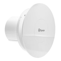 Xpelair 92971AW Simply Silent Round Ceiling Mounted, Panel Mounted, Wall Mounted, Window Mounted Extractor Fan