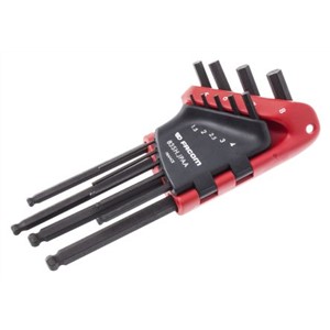 Facom 8 pieces Hex Key L Shape 2.5mm Ball End