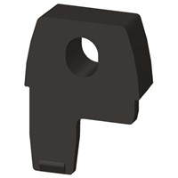 Push-in lugs for wall mounting (10x)