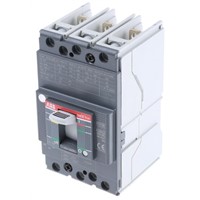 3P 100 A MCCB Molded Case Circuit Breaker, Breaking Capacity 36 kA, DIN Rail Mount Protecta XT1N