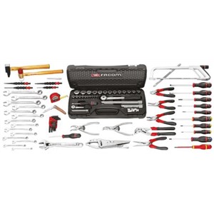 Facom 122 Piece Mechanics Tool Kit with Case