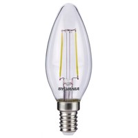 Sylvania ToLEDo E14 LED GLS Bulb 2.5W(23W), 2400K, Warm White, Candle shape