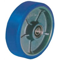 LAG Cast Iron, Polyurethane Blue Castor Wheels 37016CC, 500kg