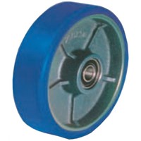 LAG Cast Iron, Polyurethane Blue Castor Wheels 37030CC, 1000kg