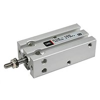 SMC Pneumatic Multi-Mount Cylinder CU Series, Double Action, Single Rod, 16mm Bore, 5mm stroke