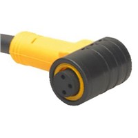 Turck Right Angle M8 to Unterminated Cable assembly, 2m Cable
