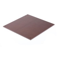 CAHORS 220 x 220 x 3mm Mounting Plate for use with Moulded Enclosure