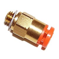 SMC Threaded-to-Tube Pneumatic Fitting NPT 1/16 to Push In 5/32 in, KQ2 Series, 1 MPa, 3 MPa