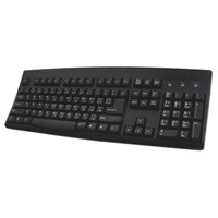 Ceratech Keyboard Wired PS/2, USB, QWERTY (Arabic) Black