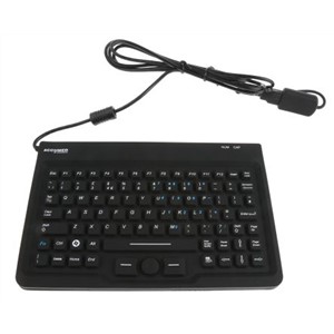 Ceratech Keyboard Wired USB, QWERTY (UK) Black