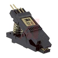 SOIC test clip, .150 body, 8 pin, gold