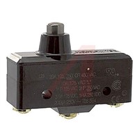 SPDT Plunger Microswitch, 20 A