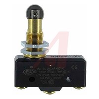 SPDT Plunger Microswitch, 15 A
