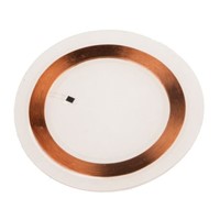 RFID Tag, 30mm Clear Disc, passive