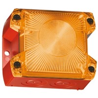 Pfannenberg PY X-S-05 Amber Xenon Beacon, 230 V ac, Flashing, Panel Mount