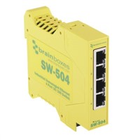Brainboxes Ethernet Switch DIN Rail Mount