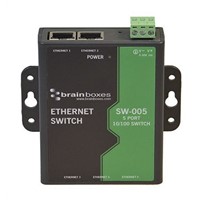 Brainboxes Ethernet Switch Wall Mount