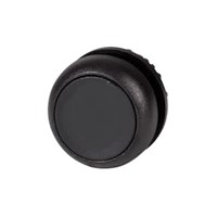 Eaton, M22 Non-illuminated Black Push Button, 22.5mm Maintained