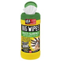 Big Wipes Tub of 80 White MULTI-SURFACE Wet Wipes for Multi Surface Cleaning Use