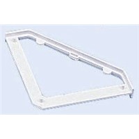 Schneider Electric Aluminium 100 x 100mm Joint Cover Consort Bench Trunking