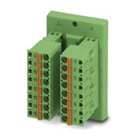 Phoenix Contact DFLK-D15 SUB/F/FKCT Series Interface Relay Module, 15-Pin Female D-Sub, Spring Cage Terminal