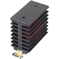 DIN Rail Solid State Relay Heatsink for use with 1-Phase SSR