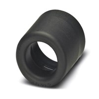 Phoenix Contact WP-SC PA HF 34.5 BK Series End Sleeve Cable Sleeve, Black 26.8mm nominal size