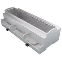 Italtronic Modulbox XTS Series , ABS, Polycarbonate DIN Rail Enclosure