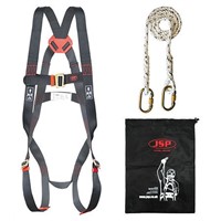 Safety Harness Kit JSP FAR1101 Containing Draw String Bag, Harness, Lanyard