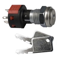 Switch Mini Keylock stainless SP 2pos