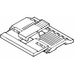 TE Connectivity Connector Cover for use with Double Row Receptacle Assemblies