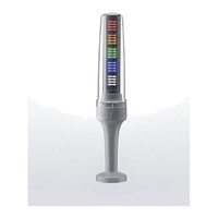 Patlite LS7 LED Beacon Tower - None, 3 Light Elements, Amber, Green, Red, 24 V dc