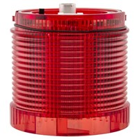 LED-TLM Beacon Unit, Red LED, Steady Light Effect, 230 V ac