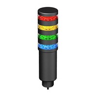 Banner TL50 LED Beacon Tower - 2 Light Elements, Green, Red, 85  264 V ac