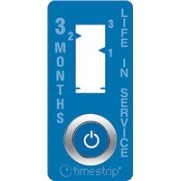 Timestrip Non-Reversible Time Indicator Label, 19 x 40 mm, 3 Months