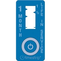 Timestrip Non-Reversible Time Indicator Label, 19 x 40 mm, 1 Month