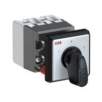 ABB, SPST 3 Position 60 Rotary Switch, 400 V, 10 A, Handle Actuator