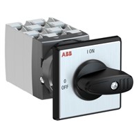 ABB, 6PST 2 Position 90 Rotary Switch, 400 V, 25 A, Handle Actuator