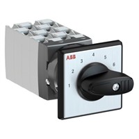 ABB, SPST 8 Position 30 Rotary Switch, 400 V, 25 A, Handle Actuator