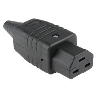 Schurter C21 Cable Mount IEC Connector Socket, 16 (IEC) A, 20 (UL &amp;amp; CSA) A, 250 V ac