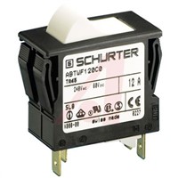 Schurter Panel Mount TA45 2 Pole Circuit Breaker Switch - 60 V dc, 240 V ac Voltage Rating, 18A Current Rating