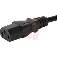 Schurter C13 Cable Mount IEC Connector Socket, Plug, 10A, 250 V ac