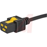 Schurter C19 Cable Mount power cord Socket, Plug, 16A, 250 V ac