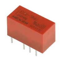 KEMET PCB Mount Non-Latching Relay - DPDT, 5V dc Coil Single Pole