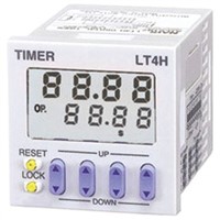 LCD Digital Timer, Multifunction, 24Vdc