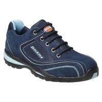 Dickies Ottawa Blue Steel Toe Cap Women Safety Trainers, UK 6, EU 40