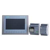 Siemens LOGO! 8 Logic Module Starter Kit, 12  24 V dc Relay, 4 x Output With Display