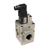 3 Port Solenoid Valve, Poppet, 24VDC