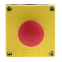 Siemens Emergency Button - 40mm, Mushroom, Round Head